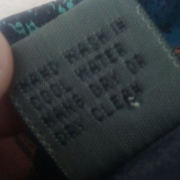 Vintage Robert Stock Abstract Pattern Button Down Silk Shirt - Picture 6 of 8